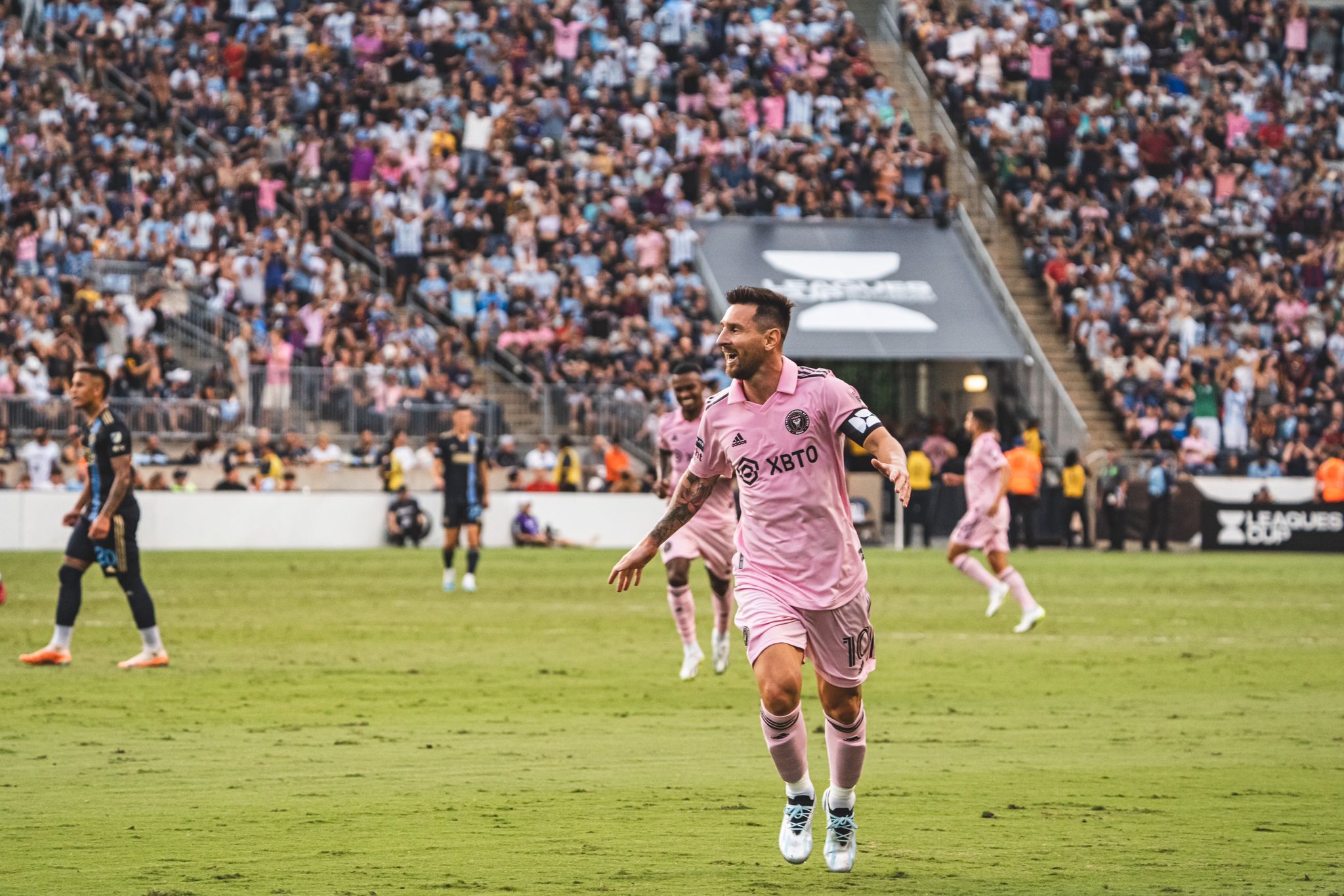 Messi con la 10 de Inter Miami
