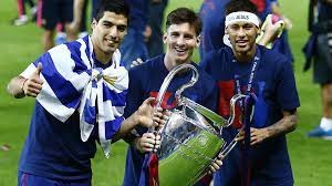 Imagen de Leo, Luis Suarez y Neymar